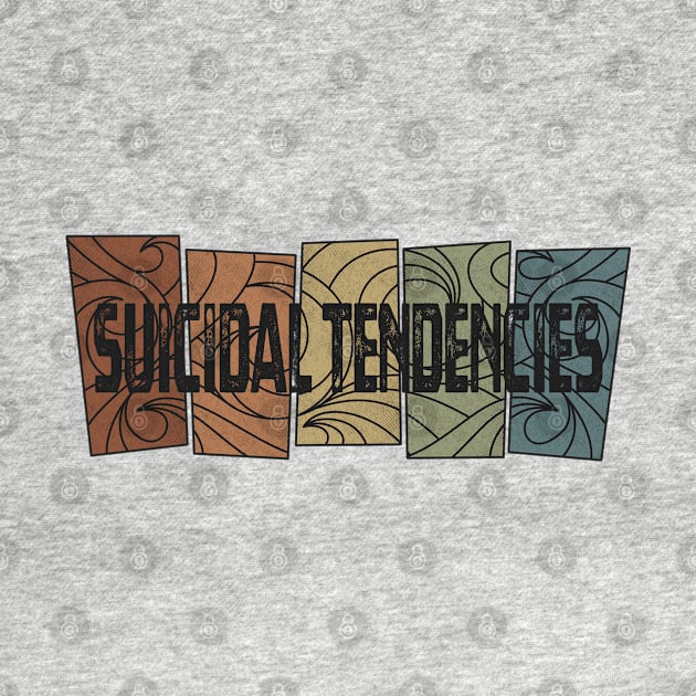 Suicidal Tendencies Retro Pattern by besomethingelse